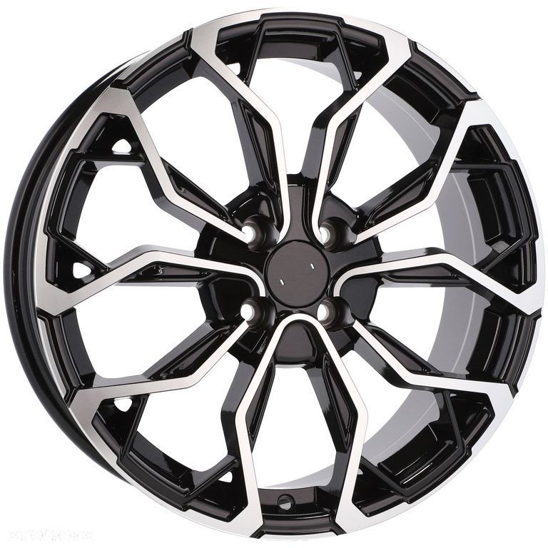4x Felgi 17 m.in. do RENAULT Captur Clio III IV V Grand Scenic Megane HYUNDAI I20 - XF260 (BK1058) - 10