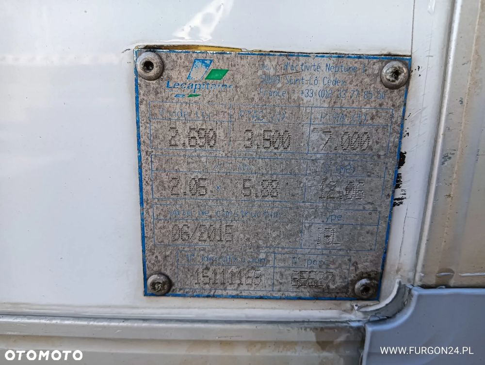 KONTENER IZOTERMA CHŁODNIA CARRIER XARIOS 350 NR 847 - 11