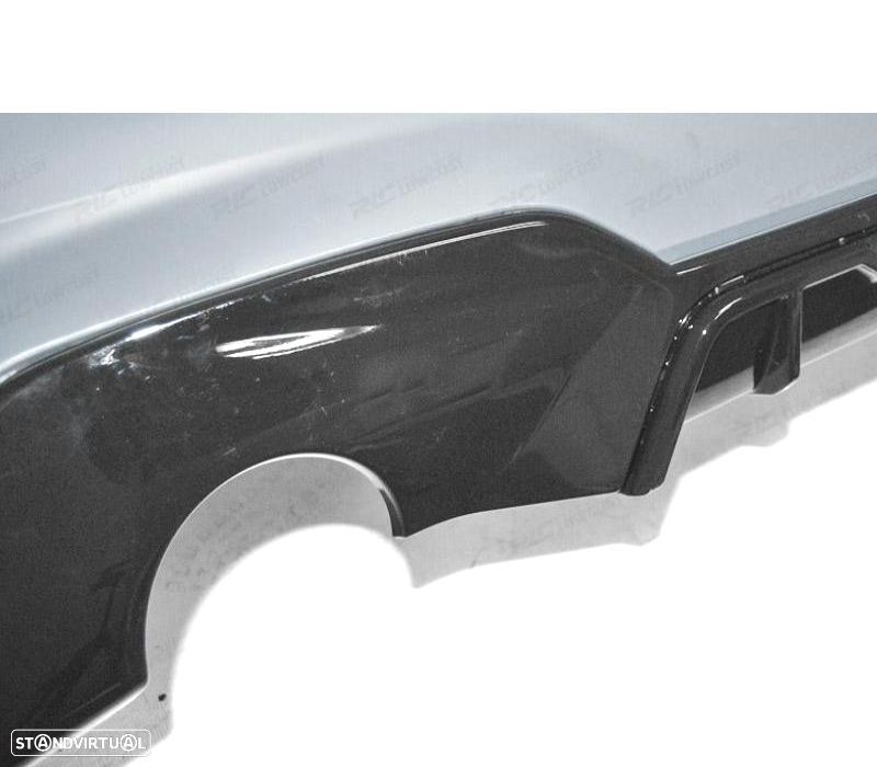 PARA-CHOQUES TRASEIRO BMW G20 19-22 LOOK M PERFORMANCE PRETO BRILHANTE PDC - 4
