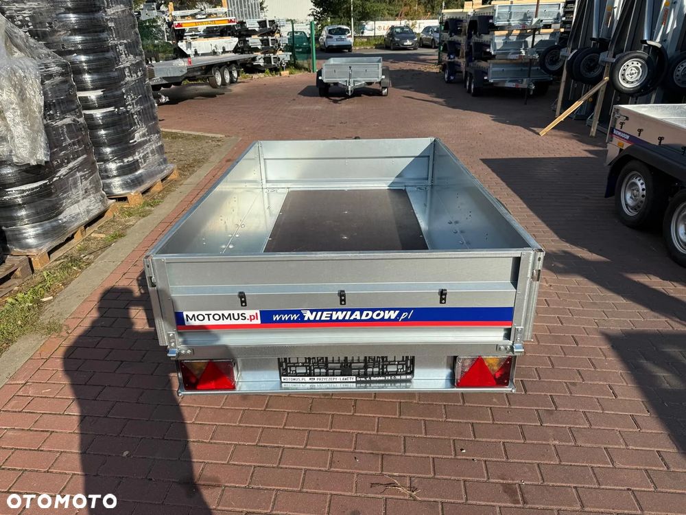 Niewiadów Przyczepa Niewiadów N421U 204x138x35cm 1 oś 750kg burty boczne 2mm Częstochowa MOTOMUS dostawa pod dom - 3