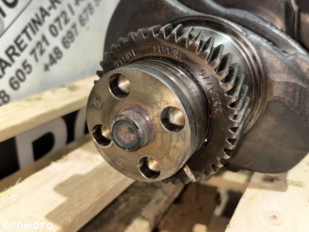 Case 5130 5140 5150 Maxxum 5140 Cummins 6BT Wał Korbowy J908032 J929037 J918324 - 5