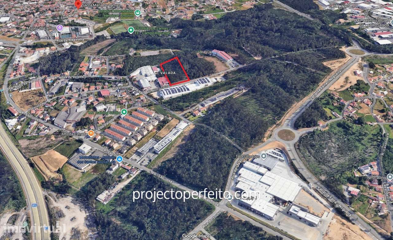 Lote Industrial  Venda em Santa Maria de Lamas,Santa Maria da Feira - Grande imagem: 2/8