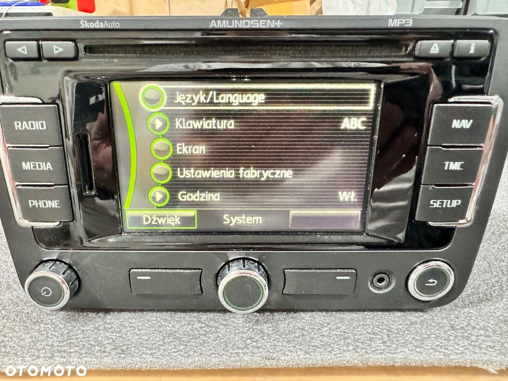 RADIO NAWIGACJA RNES 315 3T0035192F OCTAVIA YETI FABIA SKODA SUPERB II