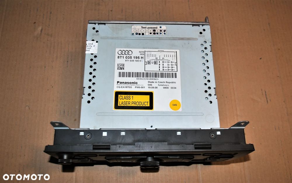 Radio Audi A4 B8 - 2