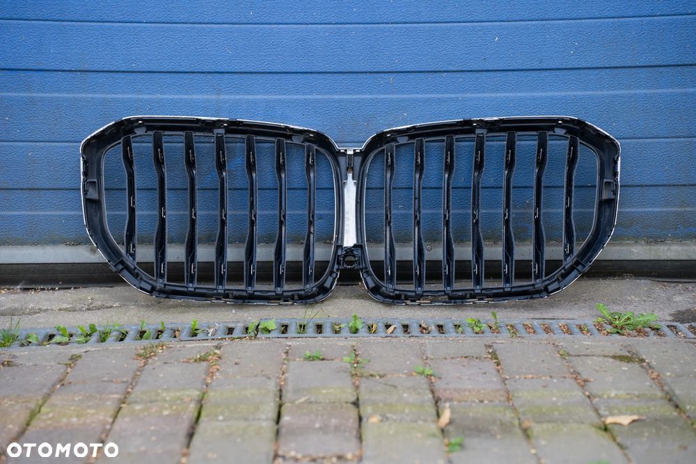 Nerki grill atrapa bmw x5 g05 przed faceliftingiem oryginał kamera Mpakiet - 2
