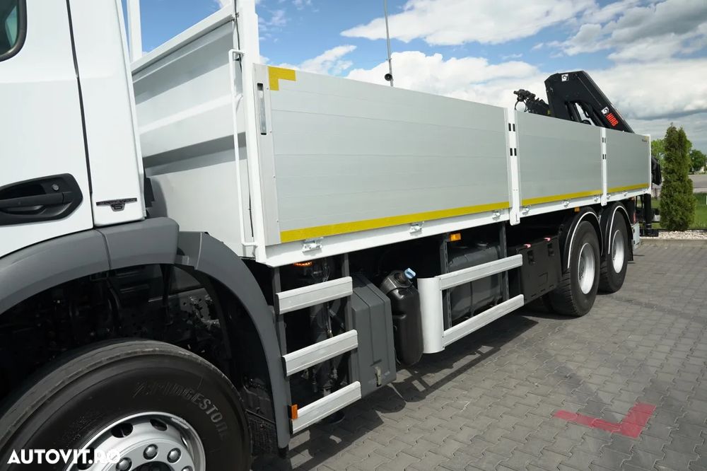 Mercedes-Benz AROCS 2636 / 6x4 / 7.6 M LIVRARE + HIAB 188 B-3 HDS / PODEA RESISTENTĂ / RADIOCOMANDĂ / ROTATOARE / EURO 6 - 14