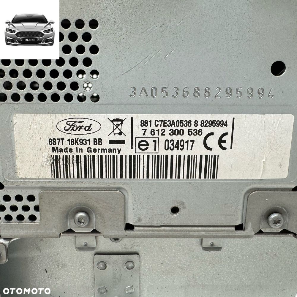 NAWIGACJA GPS FABRYCZNA FORD S-MAX MK1, MONDEO MK4 PRZED LIFT 06-10 - 5