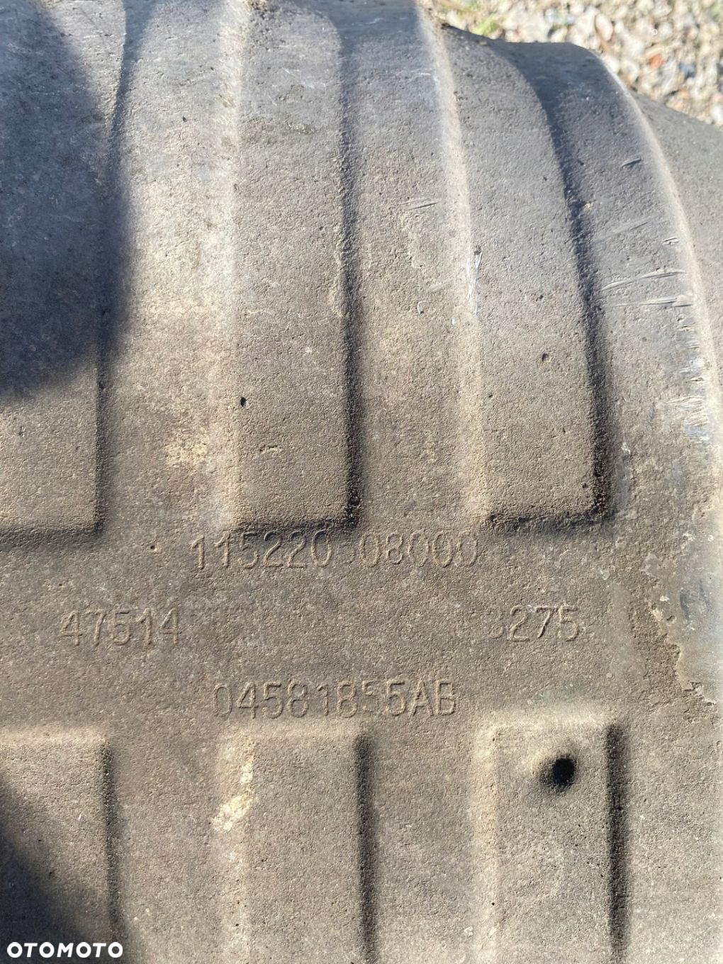 CHRYSLER 300C 3.0 CRD TŁUMIK KOŃCOWY ŚRODKOWY WYDECH RURA 04581855AB - 9
