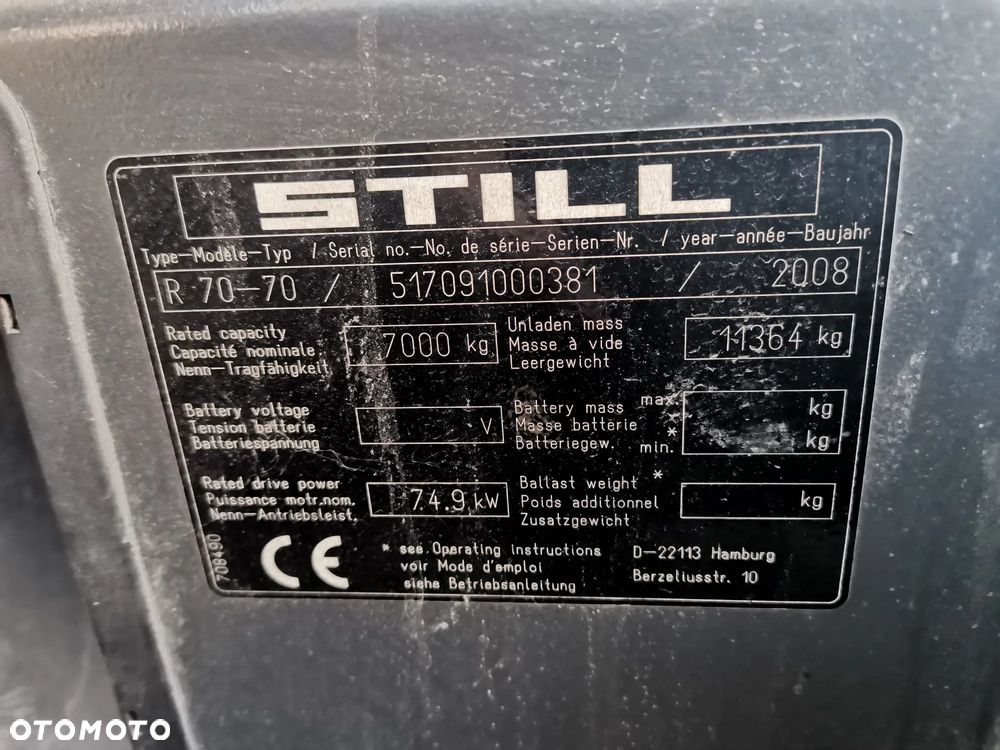 Still R 70-70 Udźwig 7 ton z Niemiec - 11