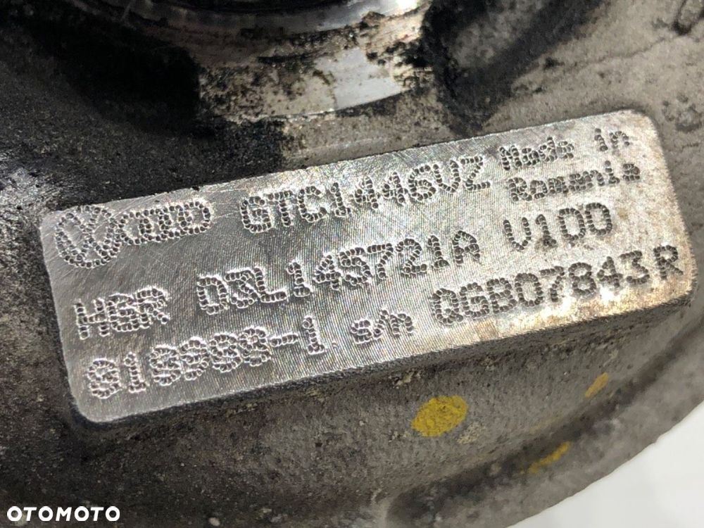 TURBOSPRĘŻARKA  AUDI A4 B8 (8K2) 2007 - 2015 2.0 TDI 110 kW [150 KM] olej napędowy 2013 - 2015 - 6