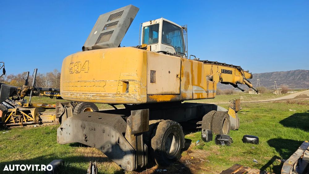 Excavator pe roți Liebherr A934C, A 934 C, pentru fier vechi, cabină liftantă - 3