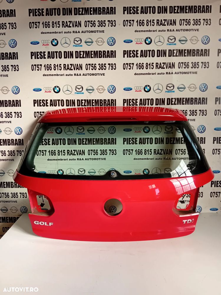 Haion Cu Luneta Vw Golf 6 VI Hatchback An 2008-2013 Intact - 1