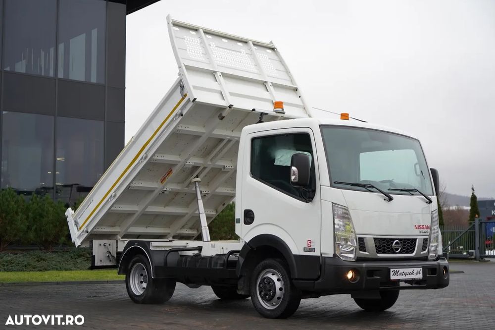 Nissan CABSTAR NT 400 / BASCULATOR SPATE / DUBLU / MANUAL / IMPORTAT - 2