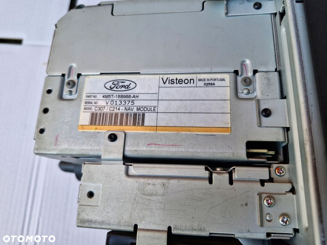 Nawigacja czytnik dvd Ford OE 4M5T-18B988-AH RADIO C-MAX - 5