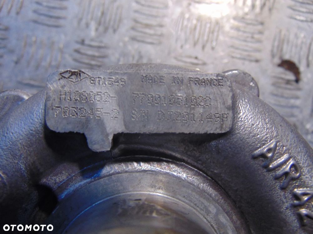 Turbosprężarka opel vivaro trafick 1,9 dci - 3