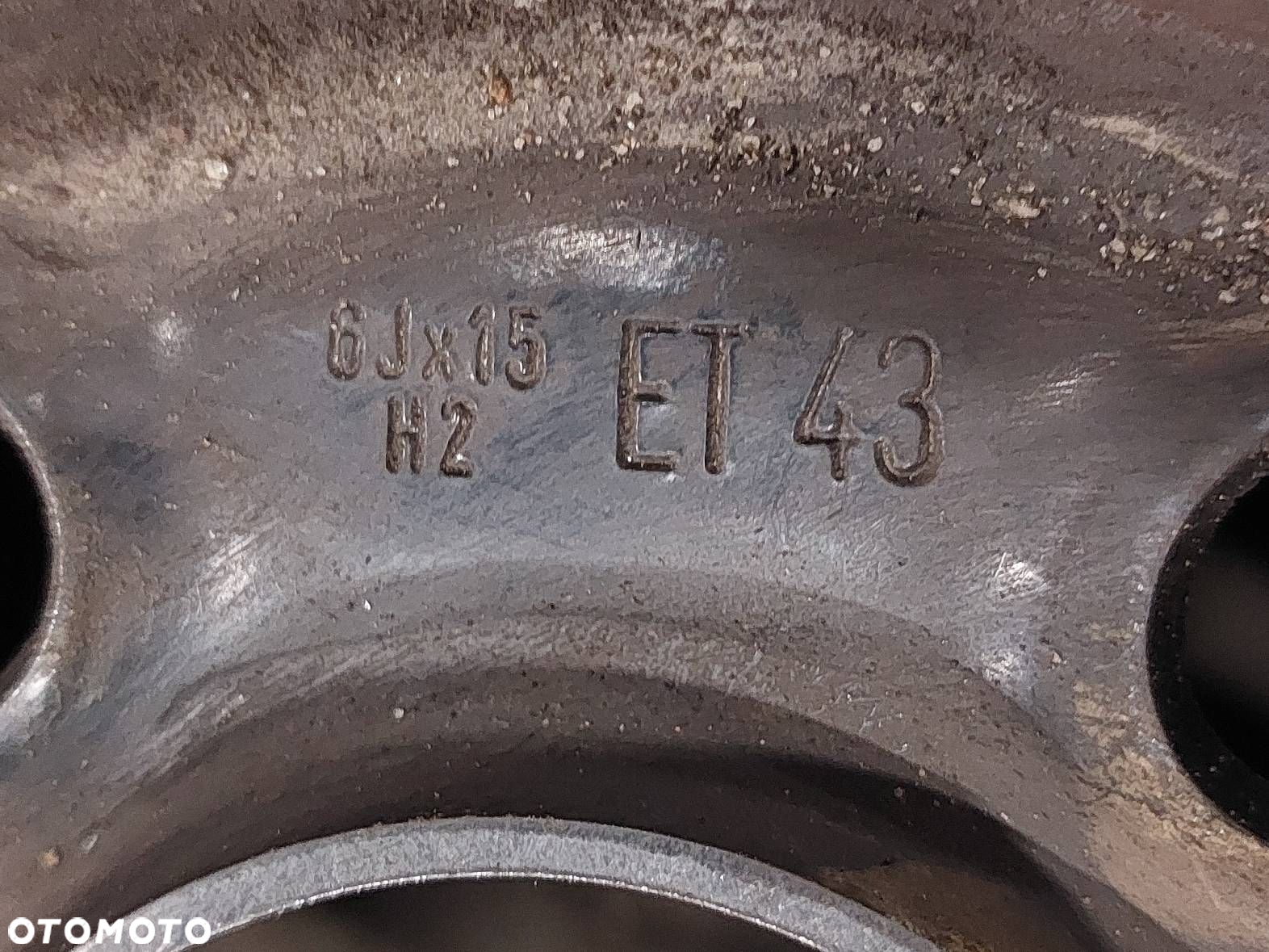 KOŁO ZAPASOWE ZAPAS 5x110 6Jx15 ET43 FI65,1 195/65R15 2015R OPEL - 3