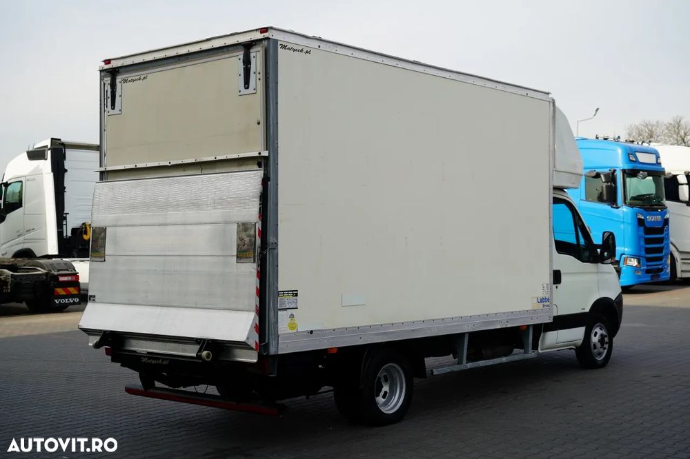 Iveco DAILY 35-150 / CONTAINER 4.3 m / 750 KG RIDICARE / DUBLU / IMPORTAT - 7