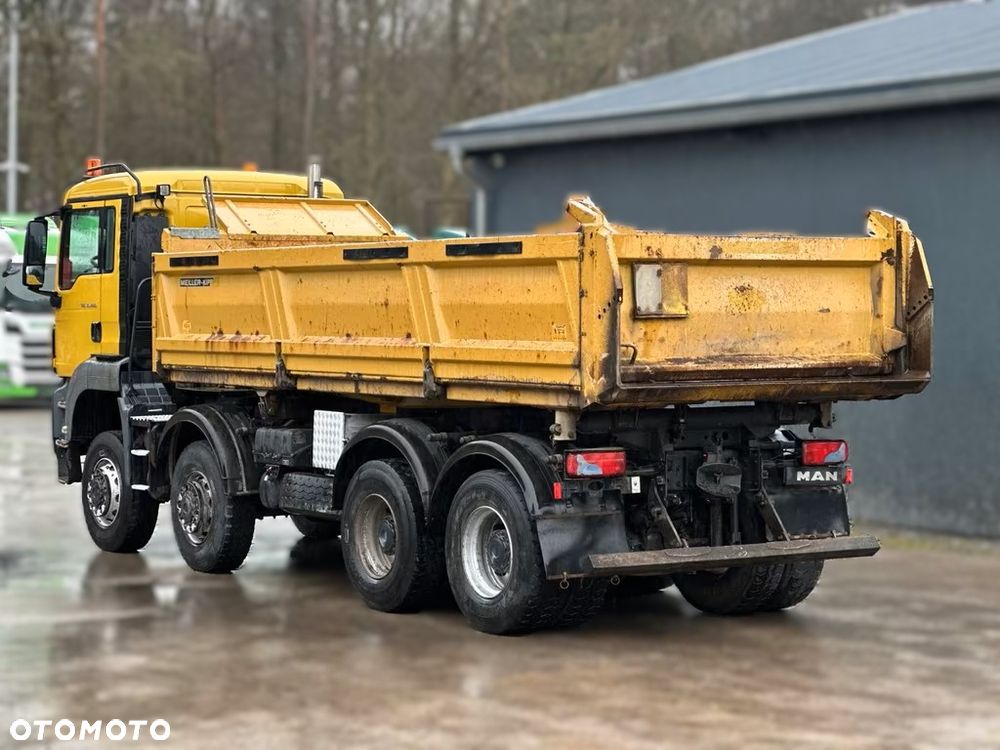 MAN TGS 35.480 8x6 | MEILLER | Bordmatik – wywrotka 3-stronna | 480 KM - 3
