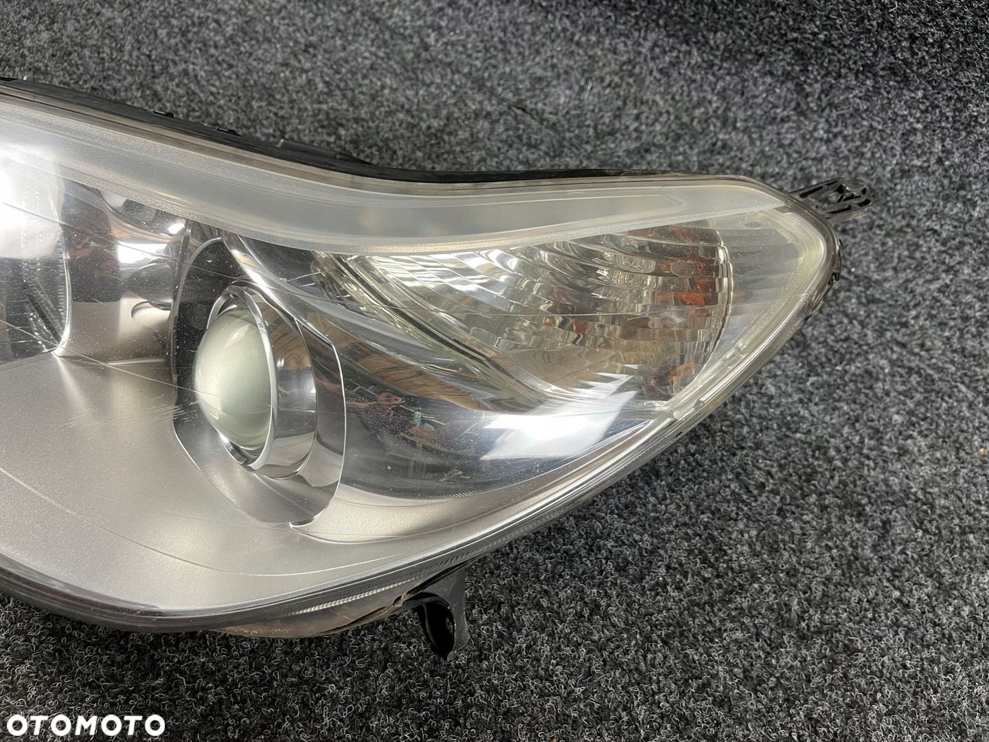 citroen c5 I lift II lampa lewa przód przednia xenon 9661316680 - 4