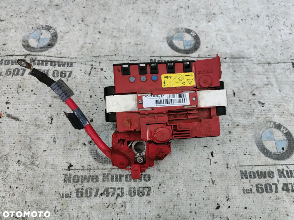 BMW E87 E81 Klema plusowa pirotechniczna 6988973 - 1