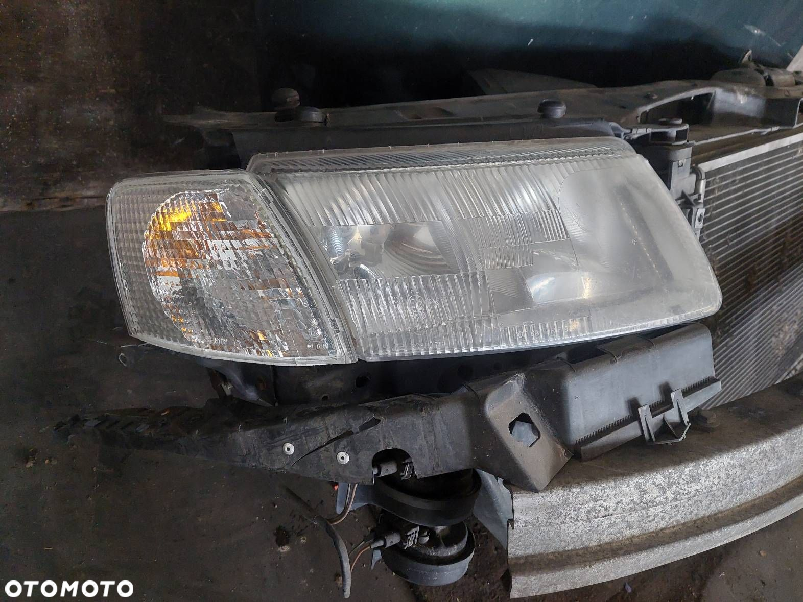 KOMPLETNY PRZÓD MASKA ZDERZAK BŁOTNIKI LAMPY VOLKSWAGEN PASSAT B5 LC6N - 13