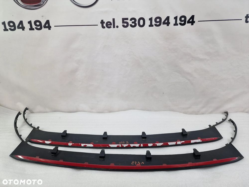 KIA CEED 3 III GT RED 18- SPOJLER / DOKŁADKA POD ZDERZAK PRZEDNI PRZÓD , NR 86591-J7900 , NR AUKCJI NSŁ273