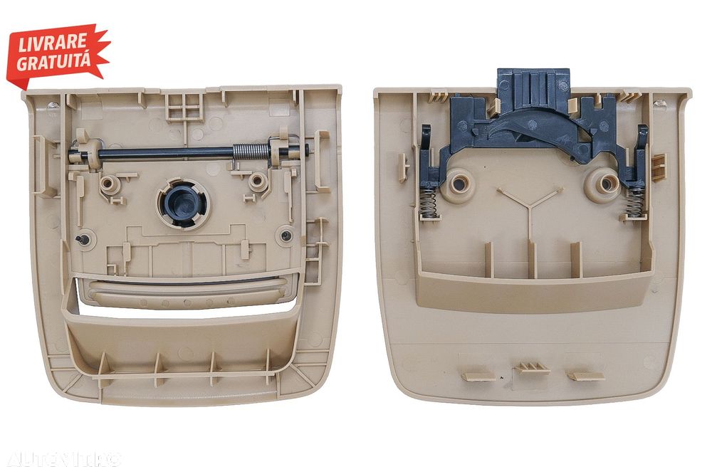 Maner interior pentru portbagaj Bej BMW Seria 5 E61 (2003-2010) X5 E70 (2007-2013)- livrare gratuita - 3