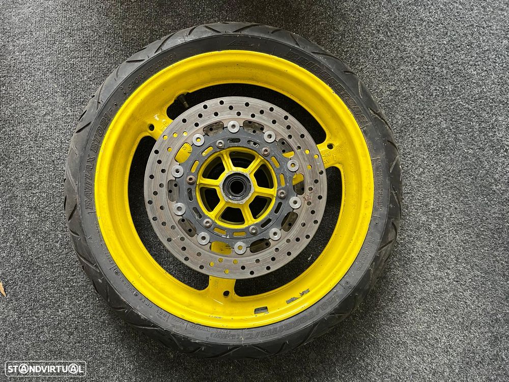 roda dianteira yamaha yzf r6 1999 / 2002 - 1