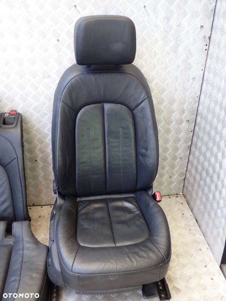 AUDI A6 C7 FOTEL PRZEDNI PRAWY / LEWY ORAZ KANAPA TYLNIA  SKÓRA  KOMPLET, DOSTĘPNE 2 KOMPLETY - 21