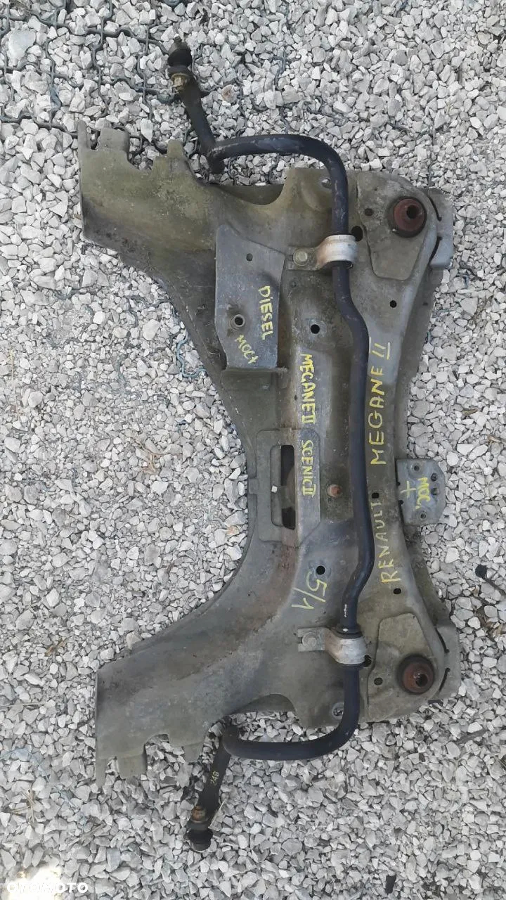 RENAULT CLIO III / MEGANE II / SCENIC II SANKI PRZEDNIE (dostępne 12 sztuk sanek) - 14