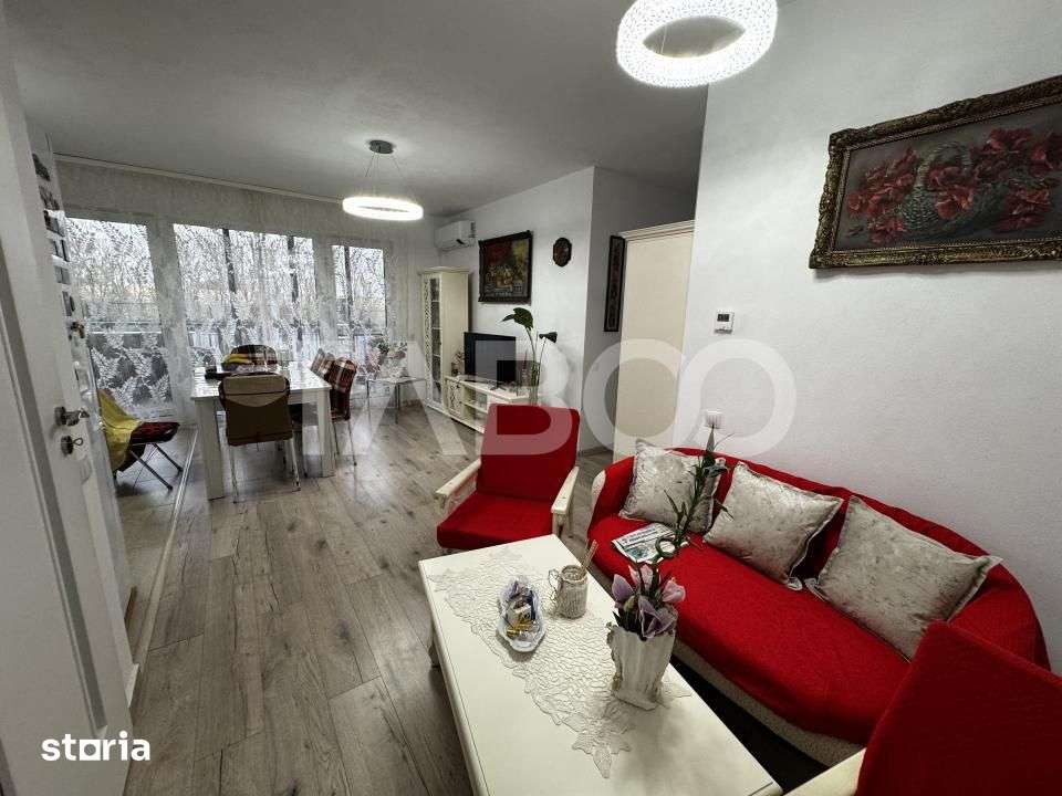 Apartament cu 3 camere 64 mp 2 bai 2 parcari gradina 63 mp boxa Sibiu — fotografia 3