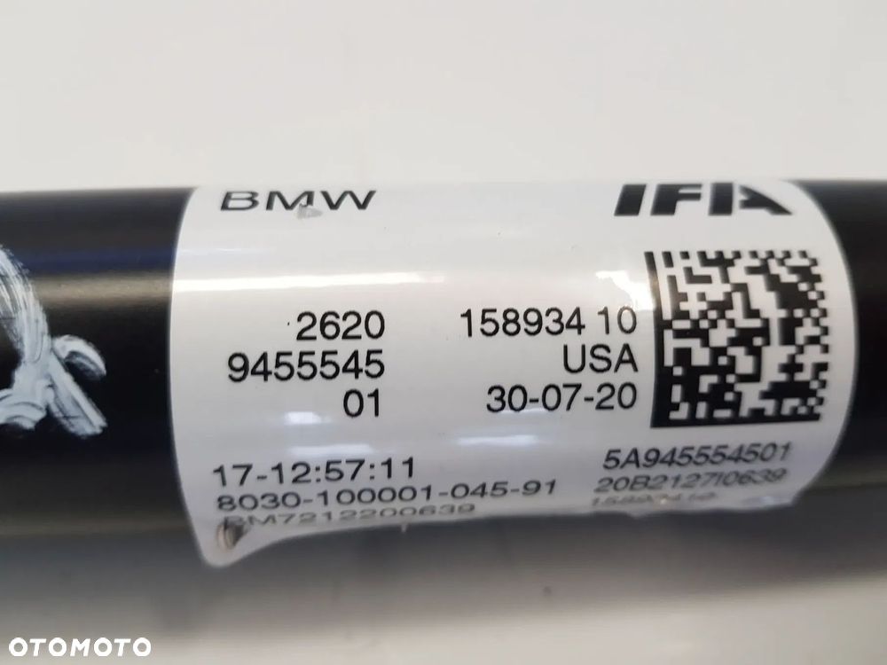 Wał napędowy BMW G30 G31 G32 G01 X3 G02 X4 G05 X5 G06 X6 G07 X7 E34 E53 kod silnika b57d30b - 11