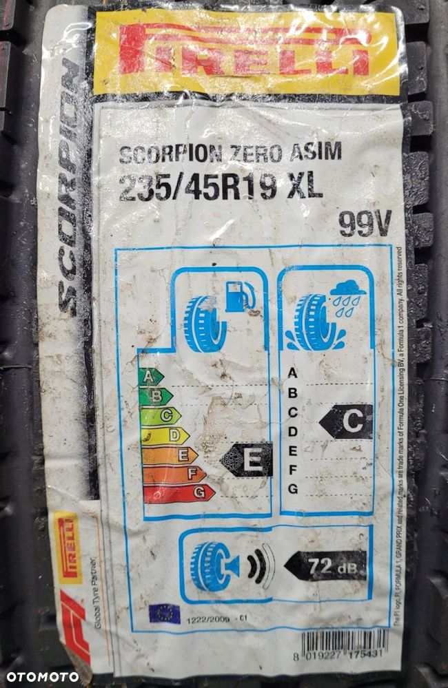 4x Pirelli Scorpion Zero 235/45R19 99V L839A - 4
