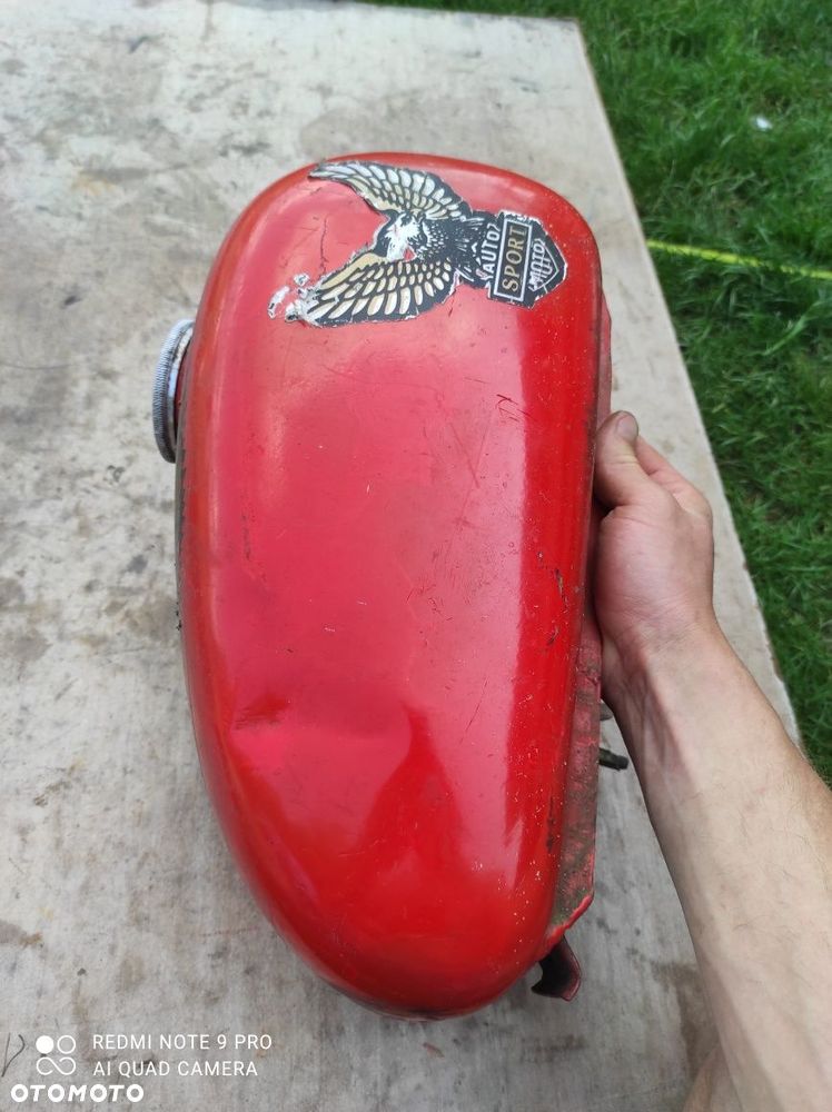 Bak zbiornik paliwa WSK m06 B1 dwuramówka wysoki wlew 9.150 - 4