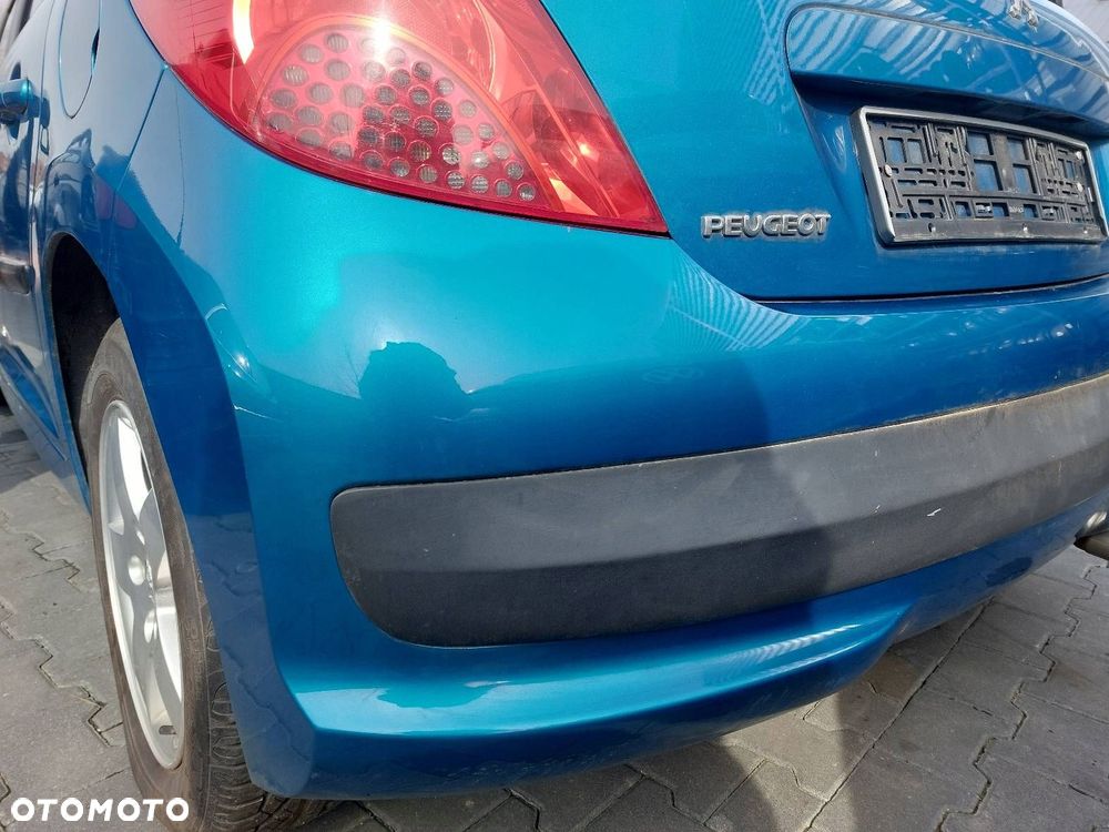 KOMPLETNY TYŁ PEUGEOT 207 I LIFT KMUD KLAPA BAGAŻNIKA ZDERZAK TYŁ LAMPY - 5