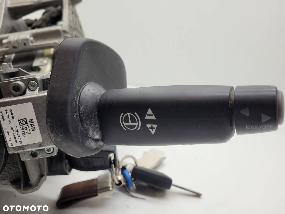 KOLUMNA KIEROWNICZA STACYJKA KLUCZYK TAŚMA MANETKI MAN TGX 81461136236 - 11