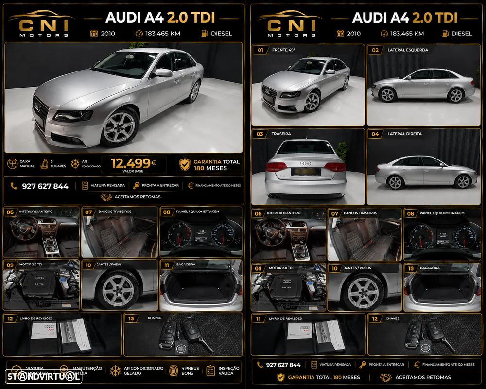 Audi A4 2.0 TDI Business Line Plus - 1