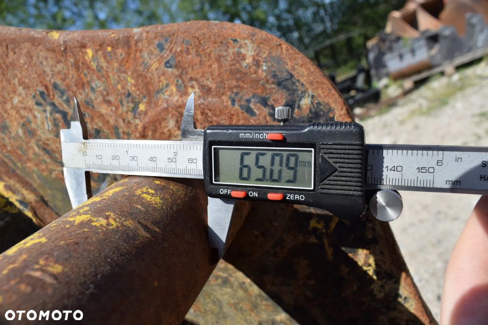 Oryginalna Wąska łyżka kopiąca JCB * 45CM * fi 65 * Geith Miller Tefra - 18