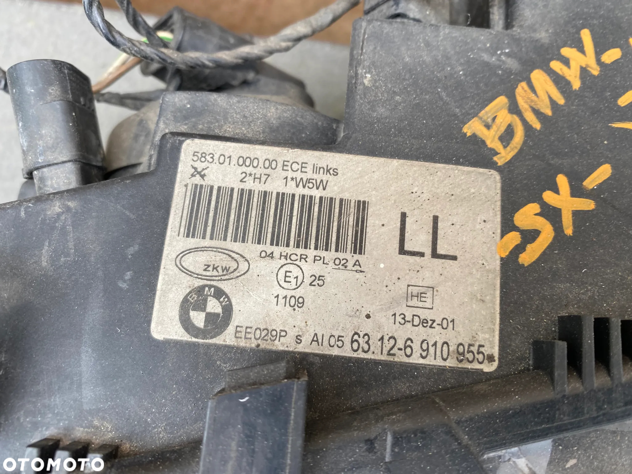 lampa BMW 3 E46 sedan kombi lift  lewy eu cała - 2