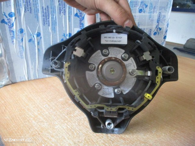 Airbag Condutor 6X0880201B VW POLO 2000 1.0I        3P BRANCO VW POLO 2000 1.0 50CV 5P VERMELHO - 2