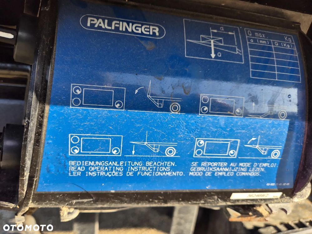 Kontener 12 palet, 6m, Iveco , Mascott, winda Palfinger 1000kg, 2018 rok, stan bdb! - 9