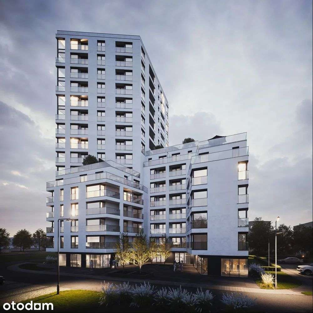 3-pokojowe mieszkanie 62m2 + 2 tarasy
