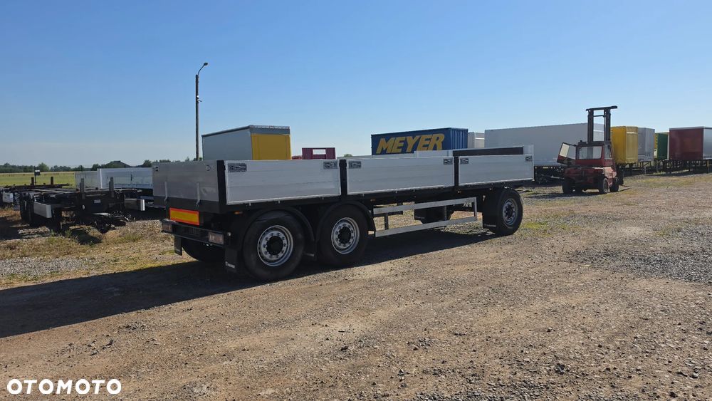 Krone 42.000zł netto PRZYCZEPA 3 OSIOWA 7.70M BUDOWLANKA 2014 ROK MOŻLIWOŚĆ TRANSPORTU - 3