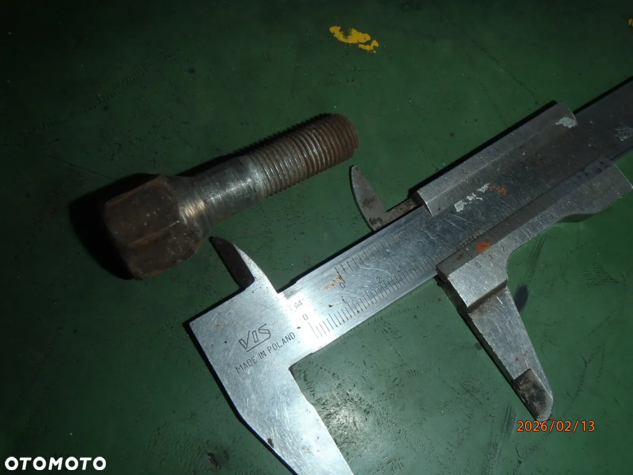 śruba koła długa alufega 6 cm polonez 125p 126p cinquecento seicento gtv 147 159  bravo - 8