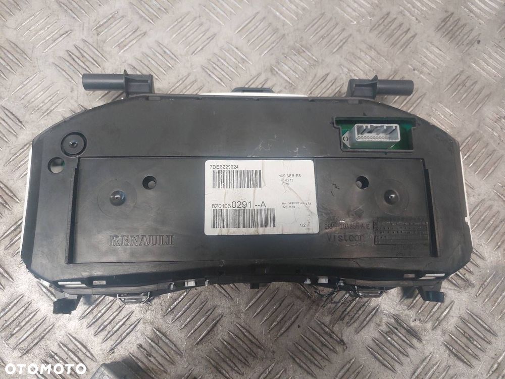 ZESTAW STARTOWY RENAULT CLIO III LIFT 1.2 TCE 8201077701 - 8