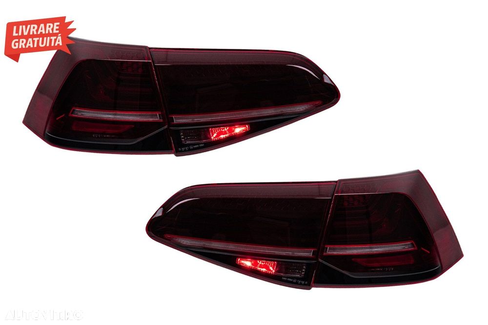 Stopuri Full LED VW Golf 7 & 7.5 VII (2013-2019) Laser Look Dinamic Secvential- livrare gratuita - 20