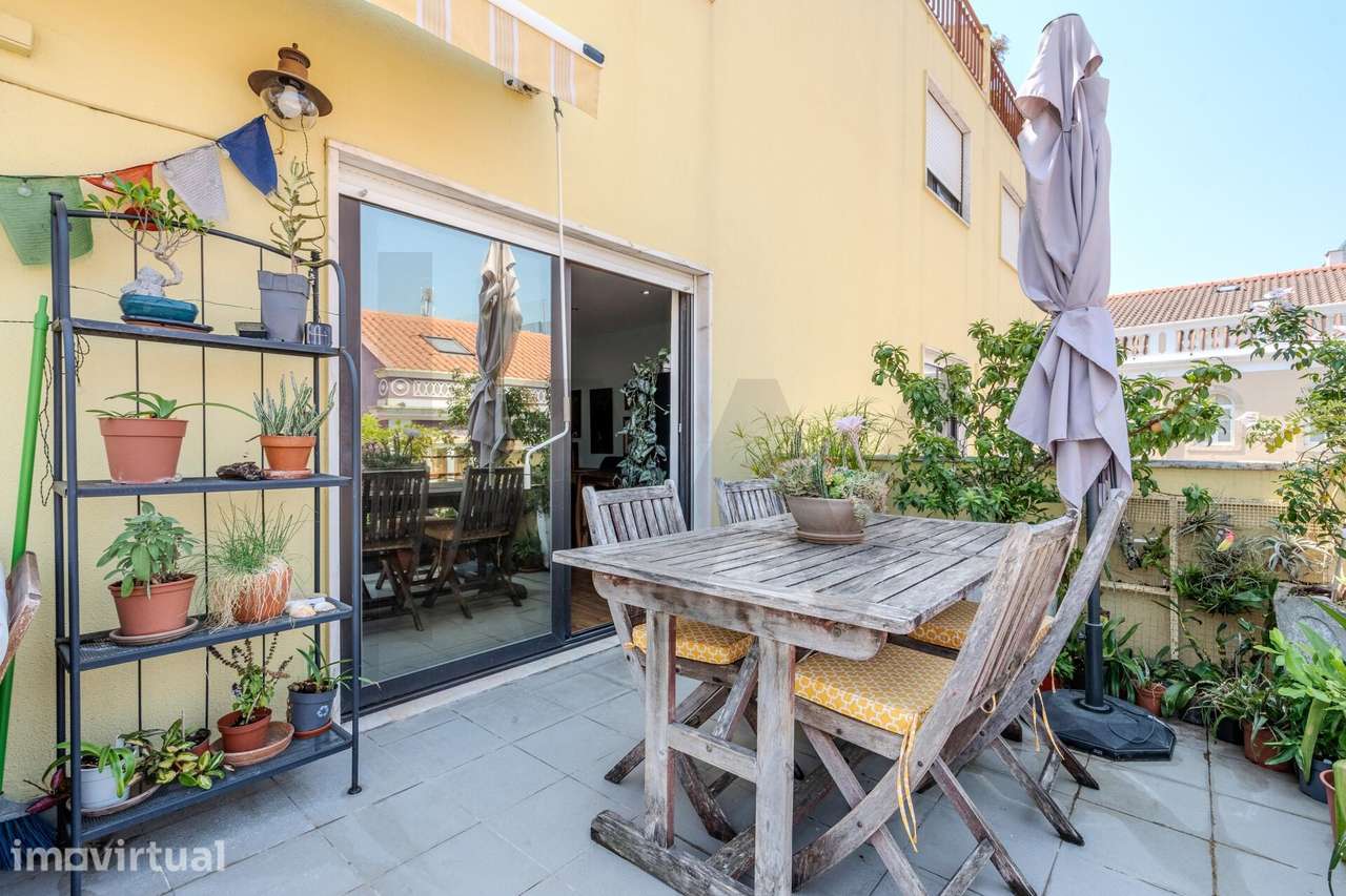 Apartamento T3 com terraço e garagem, em S. Vicente de Fora, Lisboa - Grande imagem: 5/55