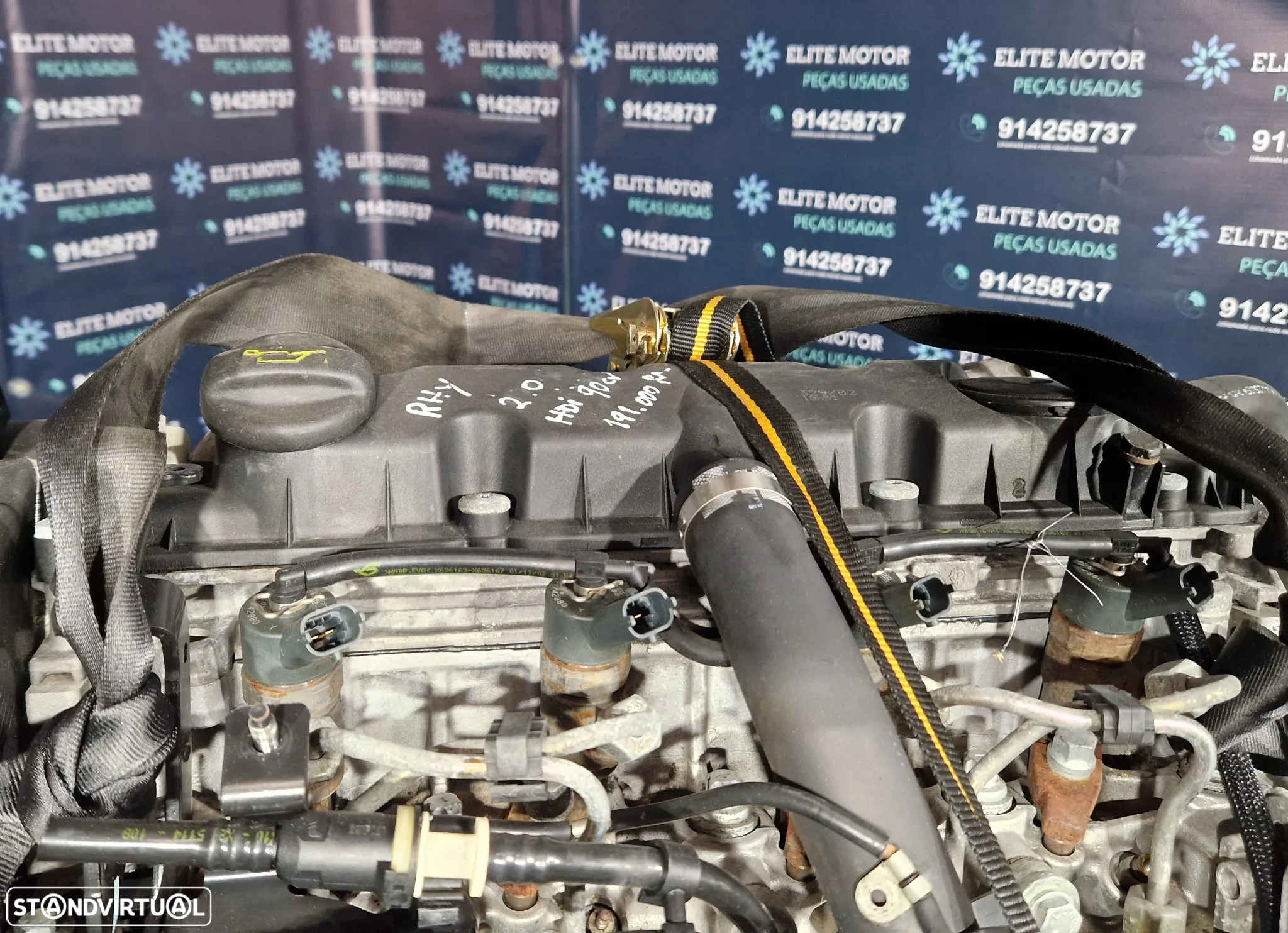 Motor usado RHY PEUGEOT PARTNER 2.0 HDI 90CV BOSCH BERLINGO XSARA 206 307 406 - 4