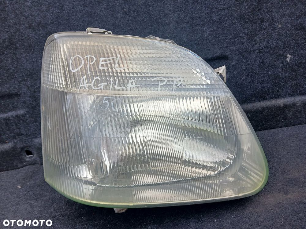 Opel Agila Lampa przednia prawa-dorabiane zaczepy - 1