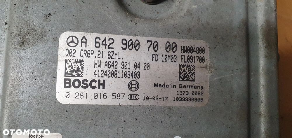 Komputer sterownik silnika Mercedes R-Klasa W251 A6429007000 A6429010400 - 6
